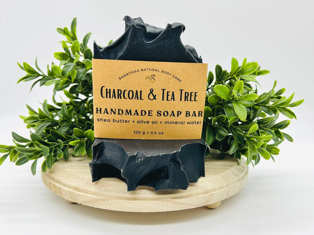 Charcoal & Tea Tree  Handmade Soap