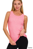 Ribbed Sleeveless Top